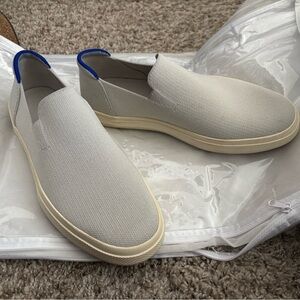 Rothy's Original Women's Slip-On Sneakers in Light Gray